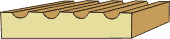 5/8 X 3-1/2 Casing (fluted)