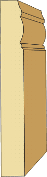 1-1/4 X 9-1/2 (Base) Paint Grade