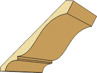 9/16 X 5-1/4 Crown PINE