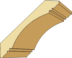 1 x 7 (Crown) Poplar