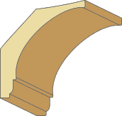 1-7/16 X 5-1/4 Crown (11')