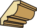 3/4 x 2-3/4 Crown (Decroative)